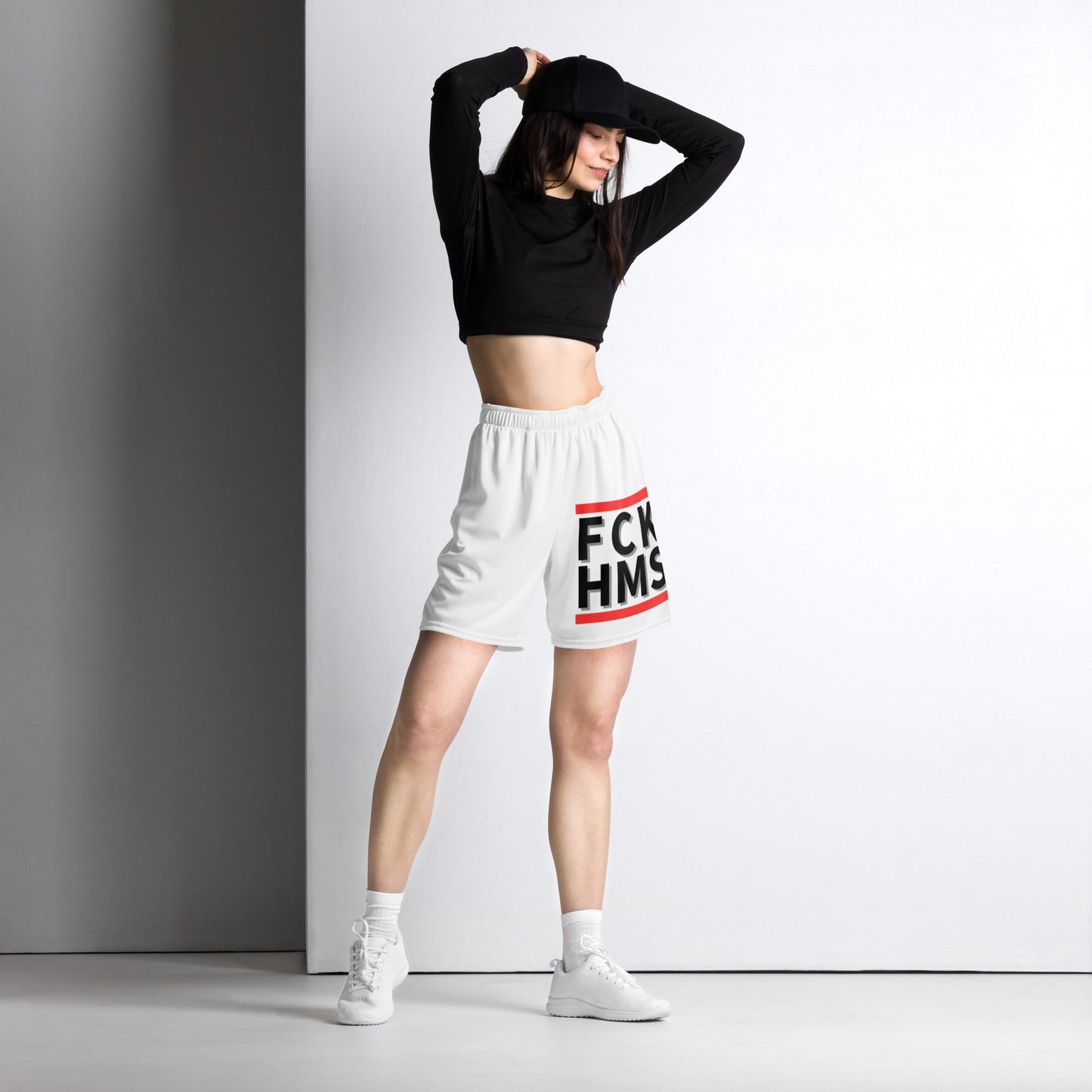 F*CK HMS - Short de basket unisex